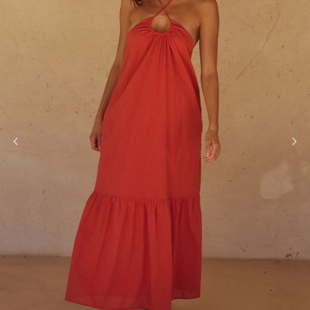 Seven Wonders ABISS MIDI DRESS - JAFFA